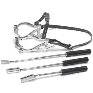 Kit dentaire équin en acier inoxydable Madriq International avec 3 étriers dentaires et écarteur buccal modèle MI-VIS-0018 - Product Image 3