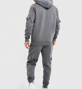 Nuevo Estilo, Pantalones Deportivos con Bolsillos Utilitarios y Capucha con Cordón, Ropa Deportiva Transpirable para Hombre - Product Image 2