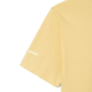 Camiseta Deportiva de Tenis para Hombre al por Mayor, Tejida, Ligera, con Detalles de Malla en Contraste, Paneles de Malla Transpirable, Corte Regular - Product Image 5