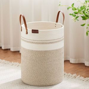 Cesta decorativa, solución de almacenamiento refinada, elegante cesta organizadora para el hogar, contenedor de almacenamiento de lujo, producto de almacenamiento de diseño moderno para el hogar - Product Image 6