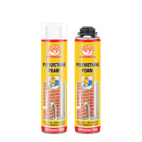 Colle expansive universelle en mousse PU de qualité construction Jiaobao pour le traitement des joints d'ingénierie, certifiée CE