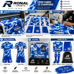 Maillots de football personnalisés à manches courtes, respirants et à séchage rapide, avec votre propre logo – Vente en gros d'uniformes de football très demandés - Product Image 5