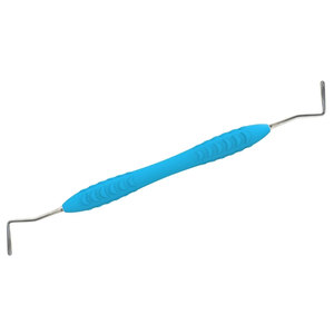 Retracteur dentaire à manche en silicone bleu UP1 2mm, instrument de restauration composite à double extrémité, fabricant d'outils dentaires Pakistan - Product Image 6