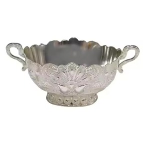 Contemporary Event Styling Metal Dates Bowl Multi Use Food Presentation Dish for Hospitality Setup - Product Image 5