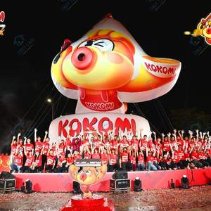 Bomba de Aire Eléctrica Modelo Kokomi de Thuy Linh con Alimentación por Enchufe, Impresión UV, para Globos de Música con Varios Diseños para Exteriores - Product Image 5