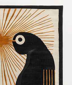 Alfombra de Lana Hecha a Mano para el Hogar, Alfombras y Tapetes de Lana, Alfombra/Tapete con Mechones - Product Image 3