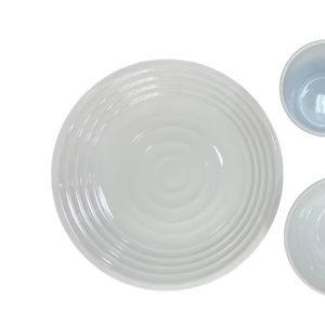 [Directo de Fábrica] Resina PGT resistente fabricada en Taiwán. Cubiertos y platos duraderos y elegantes - Snow Peak White - Product Image 1