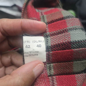Jupe plissée vintage en laine à carreaux pour femme avec boucles en cuir, style héritage, collection 2026 - Grande Vente - Product Image 6