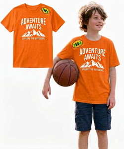 Nueva Colección Verano 2025, Camiseta Casual de Manga Corta con Cuello Redondo para Niños, 100% Algodón Tejido, Venta al Por Mayor, Diseño de Dibujos Animados para Bebés - Product Image 5