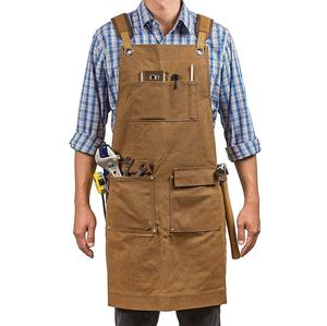 Delantal de cuero genuino, el más vendido, precio asequible, última llegada, logotipo personalizado, material suave, mejor diseño de fabricación. - Product Image 2