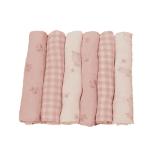 Couverture d'emmaillotage en mousseline de coton biologique, serviette de bain à capuche en bambou pour bébé, enveloppe douce pour nouveau-né, impression personnalisée, vente en gros OEM - Product Image 1