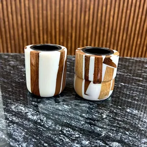 Quemador de Incienso Artesanal de Madera de Sándalo y Resina, Estilo Marroquí, Difusor de Aromaterapia Ecológico, Incienso Indio - Product Image 2