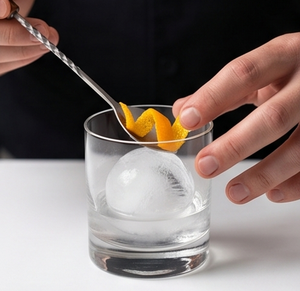 Elegant Stainless Steel <b>Cocktail</b> Spoon With Wood Handle Minimalist Bar Tool For Mixing Drinks Luxury Barware Supplies - Product Image 6
