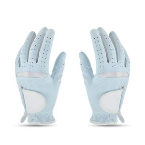 Gants de golf en cuir Cabretta durable avec impression personnalisée, en peau de mouton souple, avec protection respirante de la paume - Product Image 3