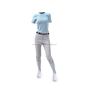 Uniforme de Béisbol Estampado de la Mejor Calidad, Logotipo Personalizado, Antibacteriano, 100% Poliéster, Jersey y Pantalón Profesionales de Béisbol y Sóftbol - Product Image 4