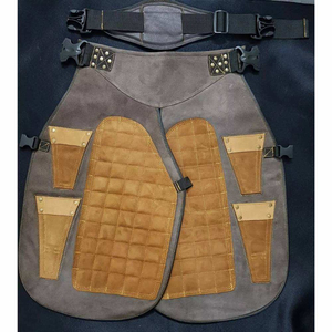 Professional Premium Farrier Half <b>Chaps</b> CE ISO-13485 Certified Durable Strength Cow Leather for Horse Shoeing Equestrian - Product Image 3