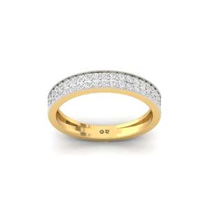 Anillo Minimalista con Diamante CVD de una Sola Piedra, Joyería Elegante y Clásica para Mujer, Regalo de Boda, Compromiso o Aniversario - Product Image 1