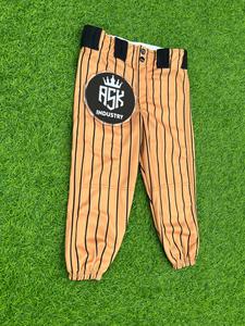 Pantalones de Béisbol Unisex con Rayas, 100% Poliéster, Secado Rápido, Anti-UV, Pantalones Deportivos de Equipo con Bolsillos, Servicio OEM - Product Image 1
