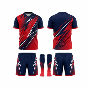 Ensemble maillot et short de football personnalisé pour équipe, léger, anti-humidité, idéal pour l'entraînement et les matchs - Product Image 6