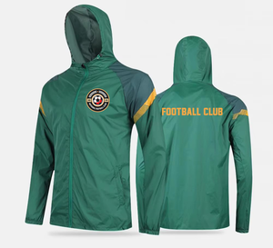 Chaqueta Cortavientos Personalizada para Hombre, Ligera, Resistente al Agua, con Capucha, para Deportes al Aire Libre, con Cierre Completo, para Entrenamiento, Venta al Por Mayor - Product Image 1
