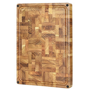 Planche à découper en bois d'acacia personnalisée, planche à découper pour servir les aliments, planche à découper - Product Image 1