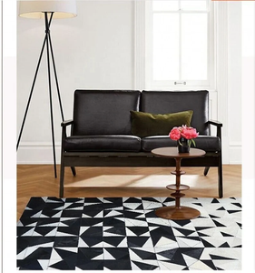 High Quality Cow Hair on Leather Carpets Animal <b>Print</b> Pattern Area Rugs & Sets <b>for</b> Home Hotel Restaurant <b>Bedroom</b> - Product Image 5