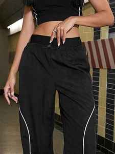 X Custom Women Basic <b>White</b> Lining <b>Joggers</b> Sweatpants Athletic Casual Fit Pants One City All Sports Endless Passion Wholesale - Product Image 3
