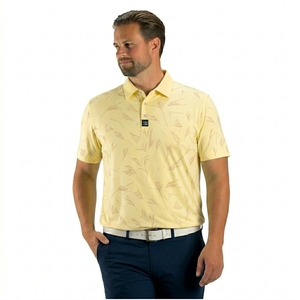 Custom New Designs Fashion Golf <b>Shirts</b> With <b>Half</b> <b>Buttons</b> Sublimated Polo <b>Shirts</b> <b>Button</b> Down Men's <b>Shirts</b> - Product Image 2