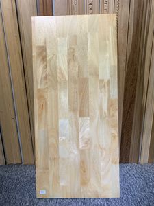 Dalle en bois massif durable de comptoir en bois d'hévéa robuste avec surface de travail durable pour des conceptions d'îlot de cuisine personnalisées - Product Image 5
