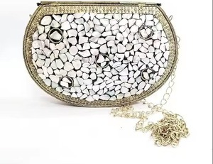 Bolso de Mano de Resina Transparente Premium para Mujer, Bolso de Acrílico para Fiesta de Noche, Bolso de Lujo para Boda - Product Image 1
