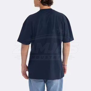 เสื้อยืดโอเวอร์ไซส์ผู้ชาย ลายพิมพ์ ผ้าฝ้าย 100% แห้งเร็ว ดีไซน์ล่าสุด สวมใส่สบาย ทรงหลวม - Product Image 3