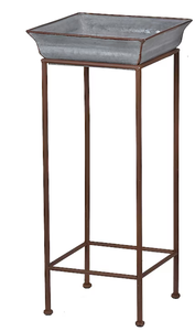 Macetas modernas de metal de hierro, cubos y jardineras de flores galvanizadas independientes para jardineras de Venta caliente al precio más barato - Product Image 2