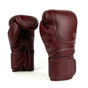 ถุงมือชกมวยหนังเทียมสั่งทำพร้อมโลโก้ขายส่ง สำหรับการฝึกซ้อมซานด้าและ MMA อายุ 14 ปีขึ้นไป ระบายความชื้นได้ดี สำหรับทั้งชายและหญิง จากปากีสถาน - Product Image 3