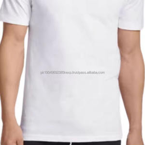 Camisetas de Hombre de Alta Calidad 100% Algodón, Nuevo Diseño, Transpirables, de Manga Corta, Estilo Casual, OEM, Logotipo Personalizado, Camisetas Sólidas para Hombre - Product Image 4