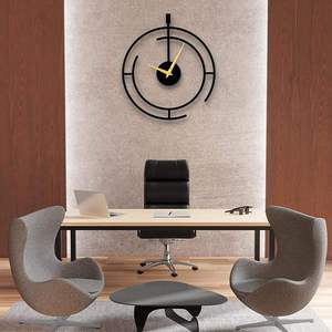 Reloj de Pared de Metal Creativo y Único, Reloj Decorativo de Lujo para Colgar en la Pared, Decoración Interior Moderna para el Hogar y la Sala de Estar a un Precio Razonable - Product Image 4