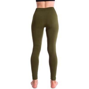 Pantalones de Yoga para mujer, cintura alta, levantamiento de glúteos, Fitness, estampado sólido, ropa de gimnasio, mallas con cordón para Yoga, correr, fruncido en el trasero - Product Image 3