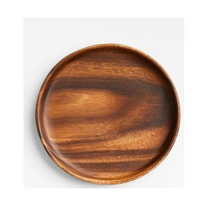 Plateau de service en bois naturel fait main, planche de cuisine écologique et durable pour fruits, collations, pain, fromages, desserts et apéritifs - Product Image 1