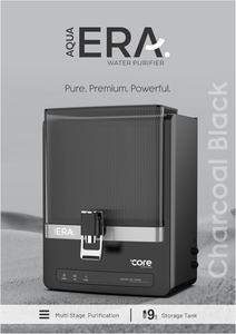 Sistema de Filtro de Agua por Ósmosis Inversa ERA CORE SERIES CHARCOLE BLACK, Filtración de 5 Etapas, 100 GPD, Capacidad de Almacenamiento de 9L, LED - Product Image 4