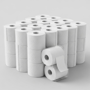 Papiers toilette en fibres recyclées à haute absorption et design écologique durable pour les acheteurs - Product Image 1