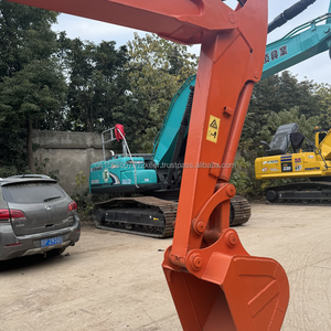 Excavadora Hitachi ZX60 de 6 toneladas usada de segunda mano Hitachi Zx60 Zx50 Blade Casi nueva condición Excavadora pequeña - Product Image 4