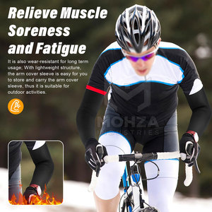 Mangas de Ciclismo Profesionales para Hombre y Mujer, de Primera Calidad, al por Mayor, Sin Costuras, Ecológicas, Transpirables, 100% Poliéster - Product Image 2