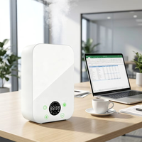 Diffuseur d'aromathérapie, en plastique, à fixation murale ou sur pied, avec commande tactile, fonction Bluetooth, couvrant 300 mètres cubes.