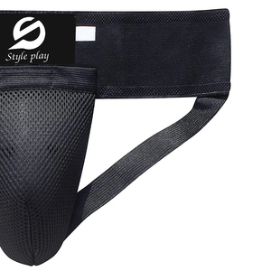 Protège-entrejambe de boxe de qualité supérieure, léger, durable, respirant, absorbant les chocs, fabriqué en cuir de vache véritable et PU, nouveau style - Product Image 6