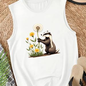 เสื้อกั๊กลำลองของผู้หญิงแบดเจอร์กับดอกแดนดิไลออน - Product Image 1