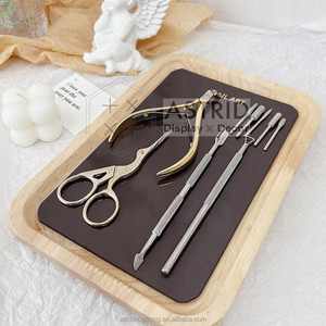 ถาดโชว์เล็บไม้ดีไซน์ใหม่ ขนาดกว้าง 18x สูง 32 ซม. สำหรับร้านค้า - Product Image 6