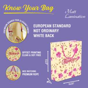 Premium Luxury Paper Gift <b>Bags</b> with Custom Printing & Rope Handles Eco Friendly Recyclable Kraft Paper Shopping <b>Bags</b> Manufacture - Product Image 4