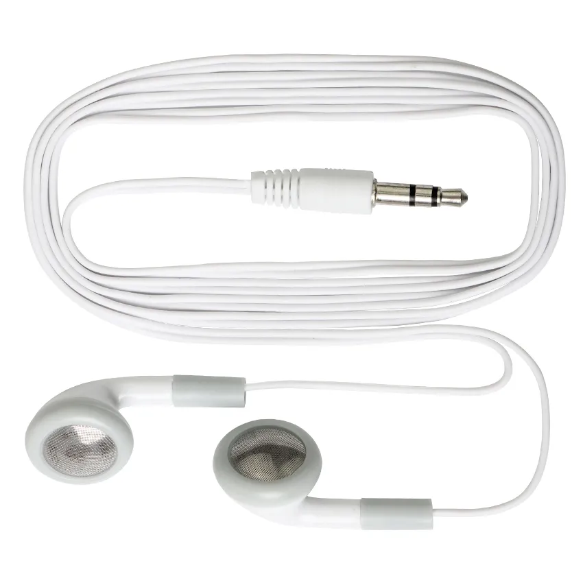 Écouteurs de haute qualité les moins chers écouteurs filaires 3.5mm écouteurs en silicone pour échantillon gratuit