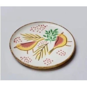 Plato de madera artesanal impreso con esmalte, para bodas, catering, hogares, hoteles y restaurantes, plato para servir comida de madera de mango. - Product Image 2
