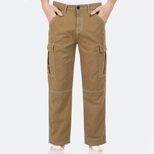 Pantalones Cargo Casuales para Hombre, Transpirables, Impermeables, Ecológicos, Ligeros, Diseño Nuevo de Pakistán, Tela de Lona, para Invierno - Product Image 1