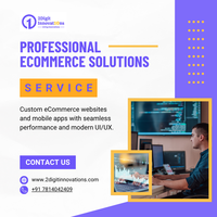 Professional E Commerce Website and Android IOS Mobile App Development Services by 2digitinnovations Delhi